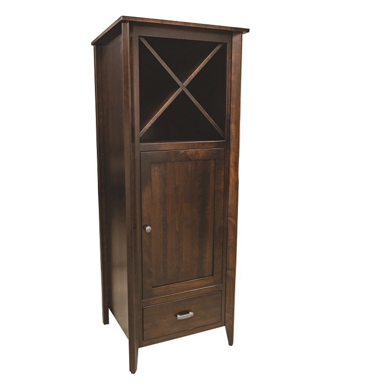 Shaker Bathroom Storage Tower from DutchCrafters Amish Furniture