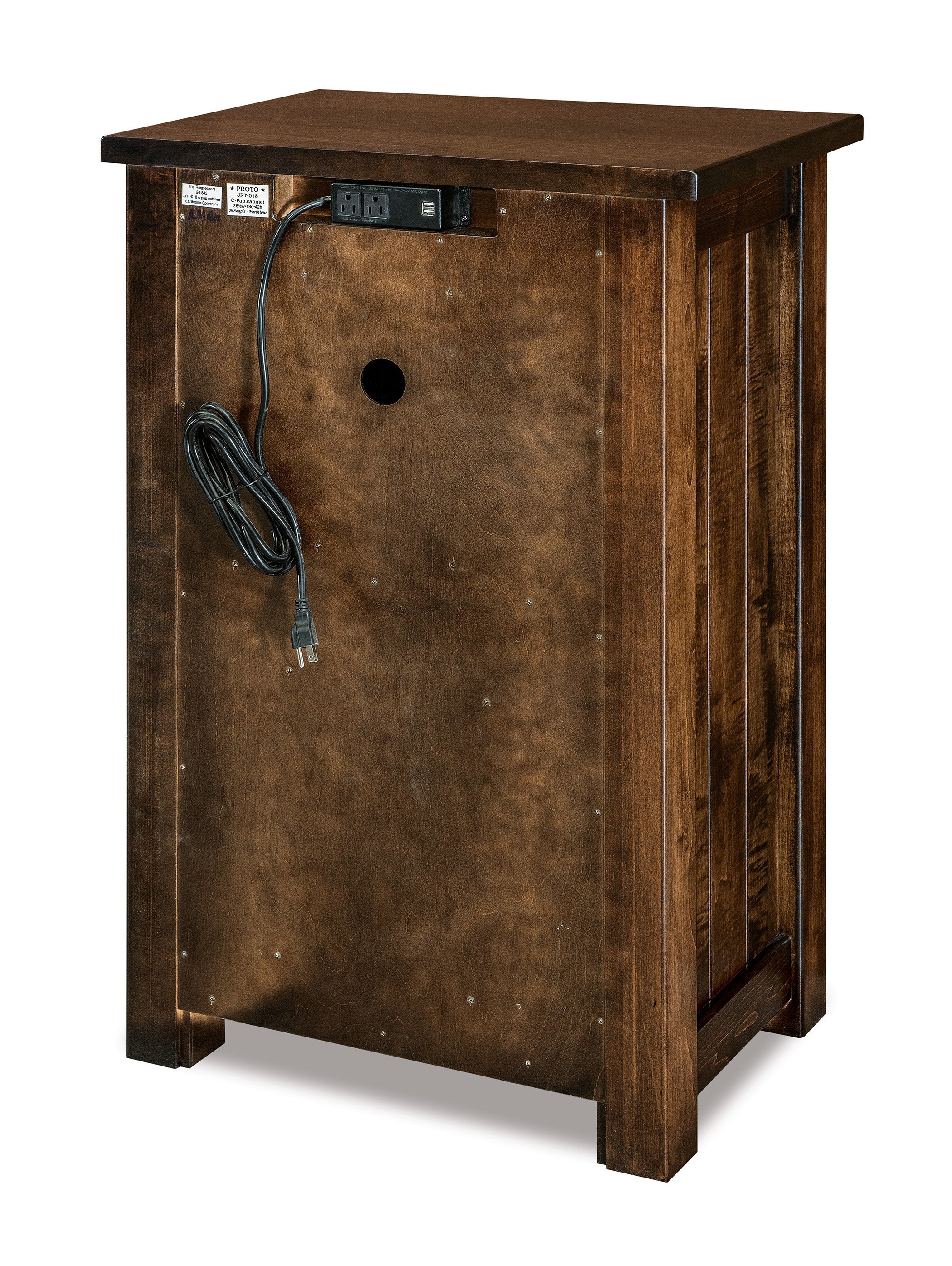 Mission CPAP Nightstand from DutchCrafters Amish Furniture Store