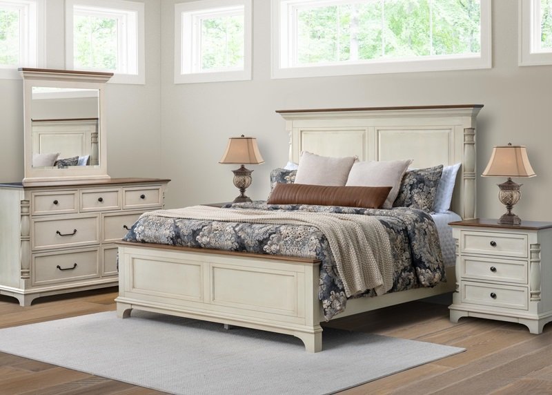 Kenoska Three Piece Bedroom Set from DutchCrafters Amish Furniture