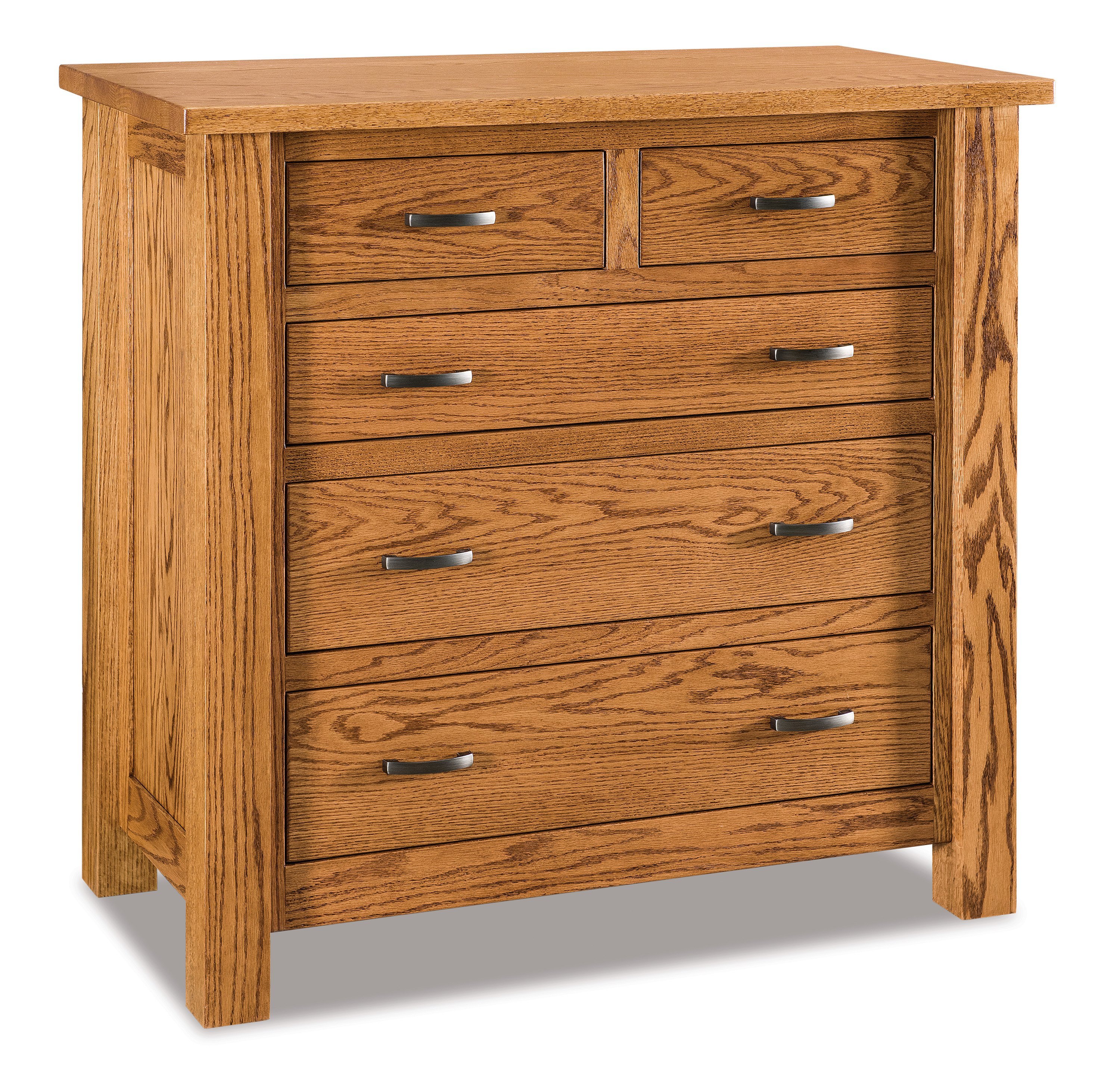 Small Solid Wood Chest of Drawers from DutchCrafters Amish Furniture
