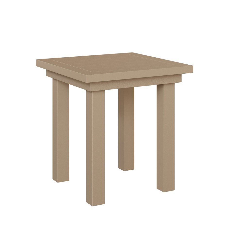 Vida Aluminum Side Table from DutchCrafters Amish Furniture