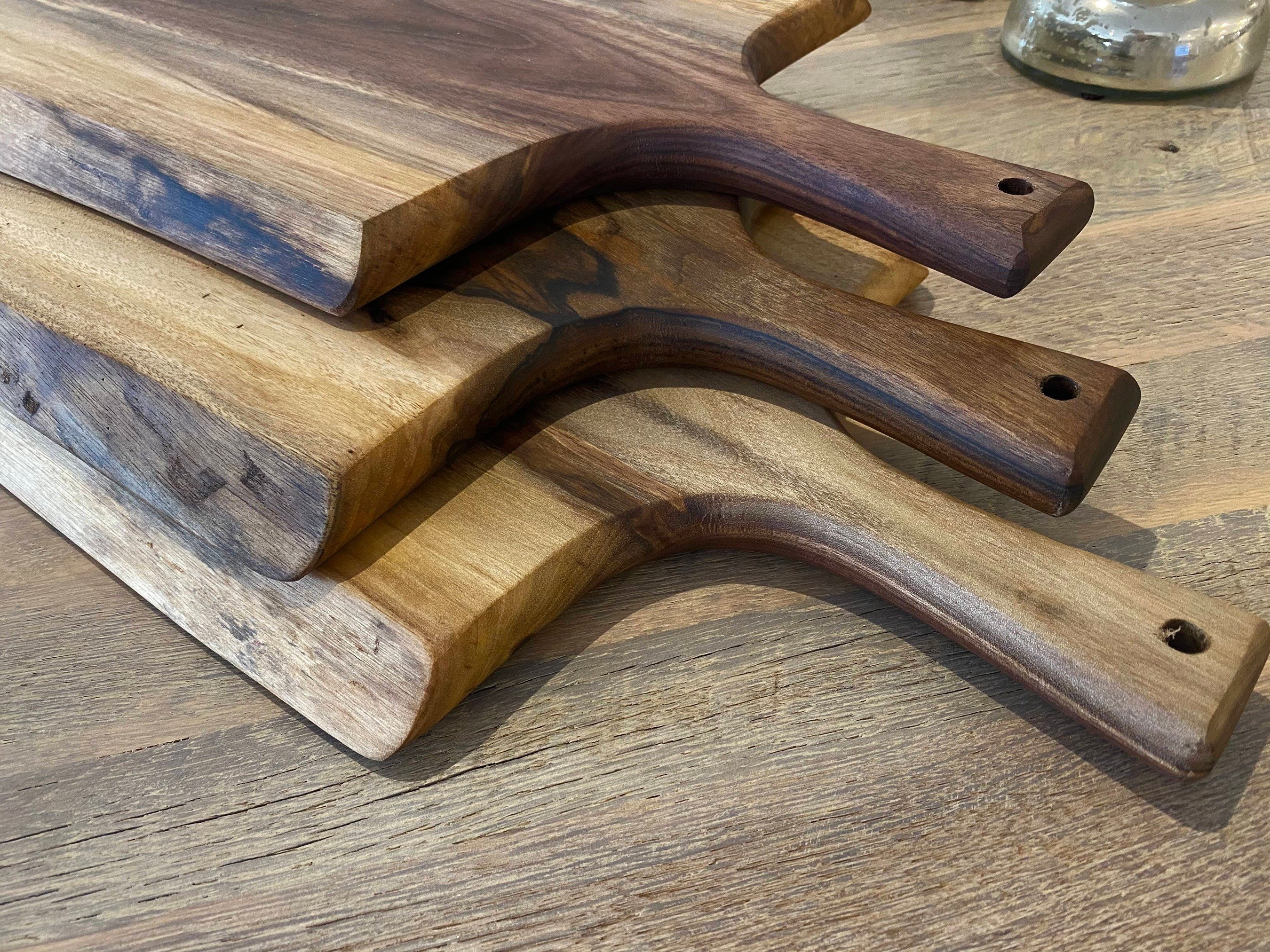 Large Solid Walnut Wood Cutting Boards In-Stock from