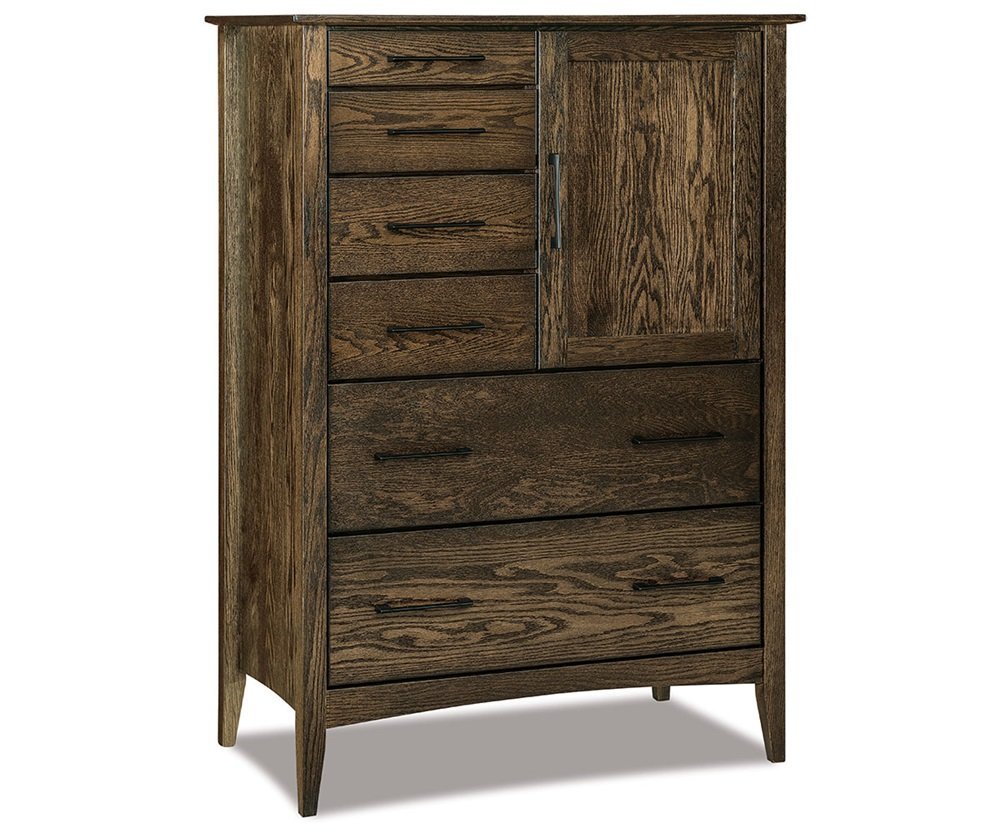 Eloise Modern Gentlemen’s Chest from DutchCrafters Amish Furniture