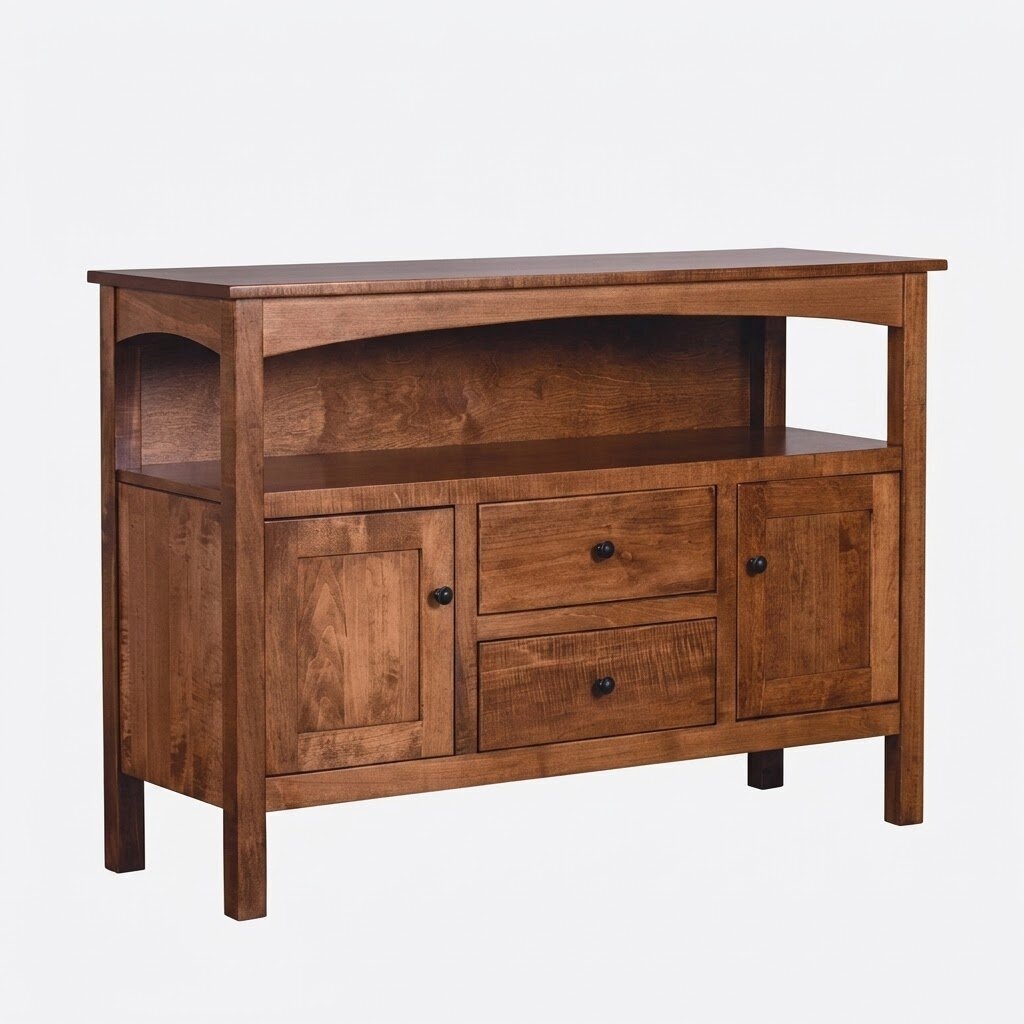 American Made Solid Wood Sideboard Cabinet from DutchCrafters Amish