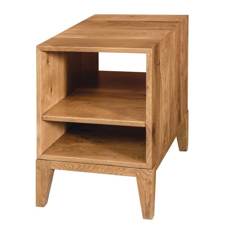 Modern Wood Side Table from DutchCrafters Amish Furniture