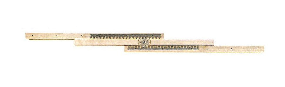 Maple Wood Heavy Duty Pedestal Table Slide from DutchCrafters Amish