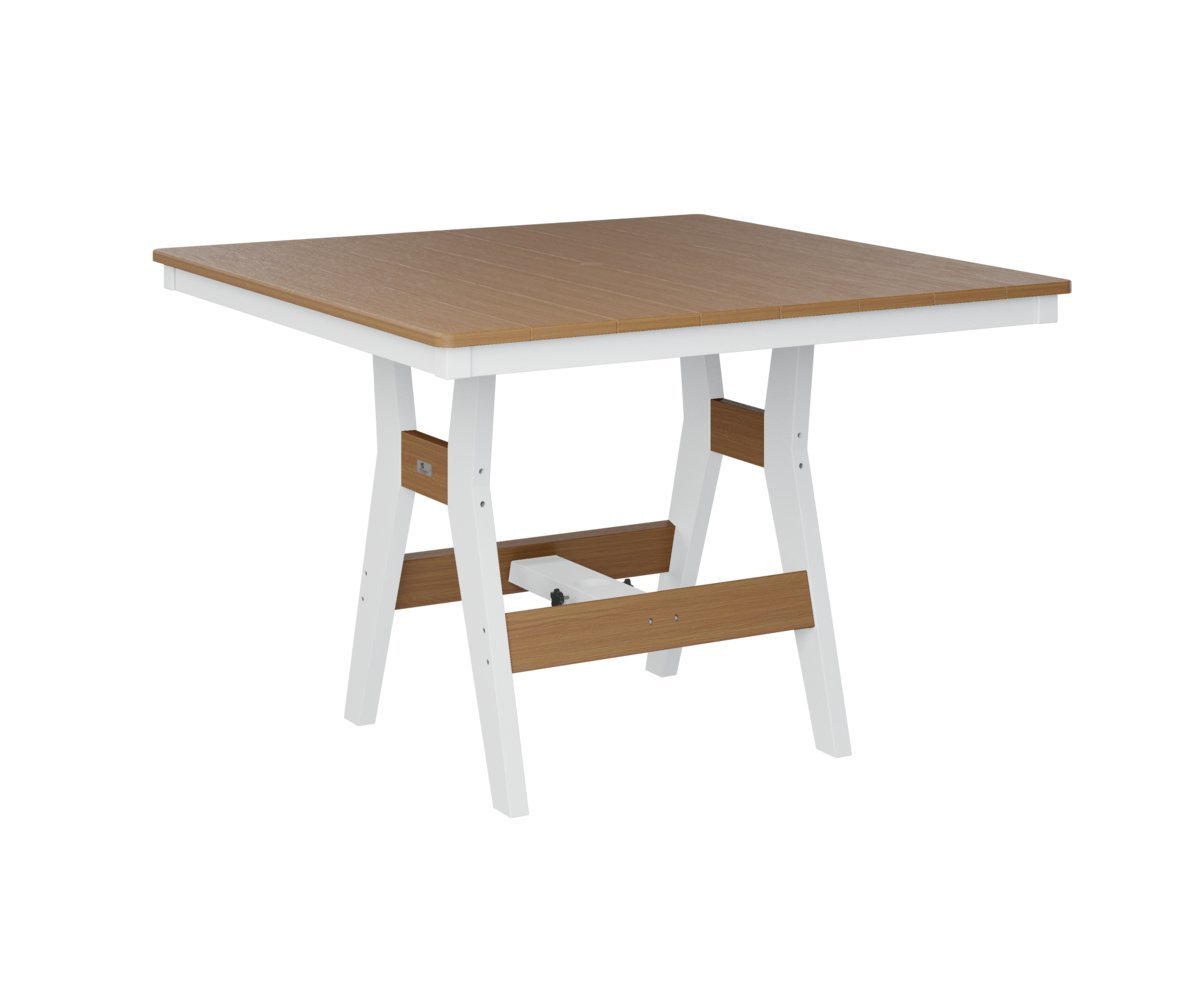 Berlin Gardens Harbor 44" Commercial Outdoor Square Poly Table |
