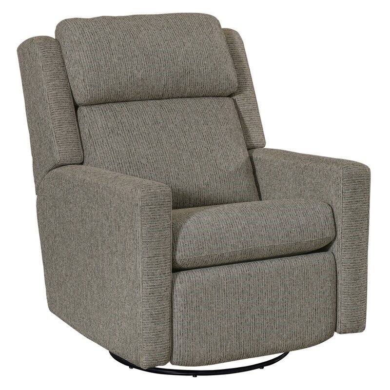 Sleek Swivel Rocker Recliner from DutchCrafters Amish Furniture