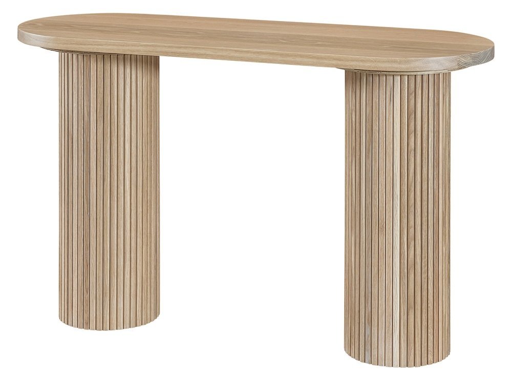 Fluted Sofa Table from DutchCrafters Amish Furniture