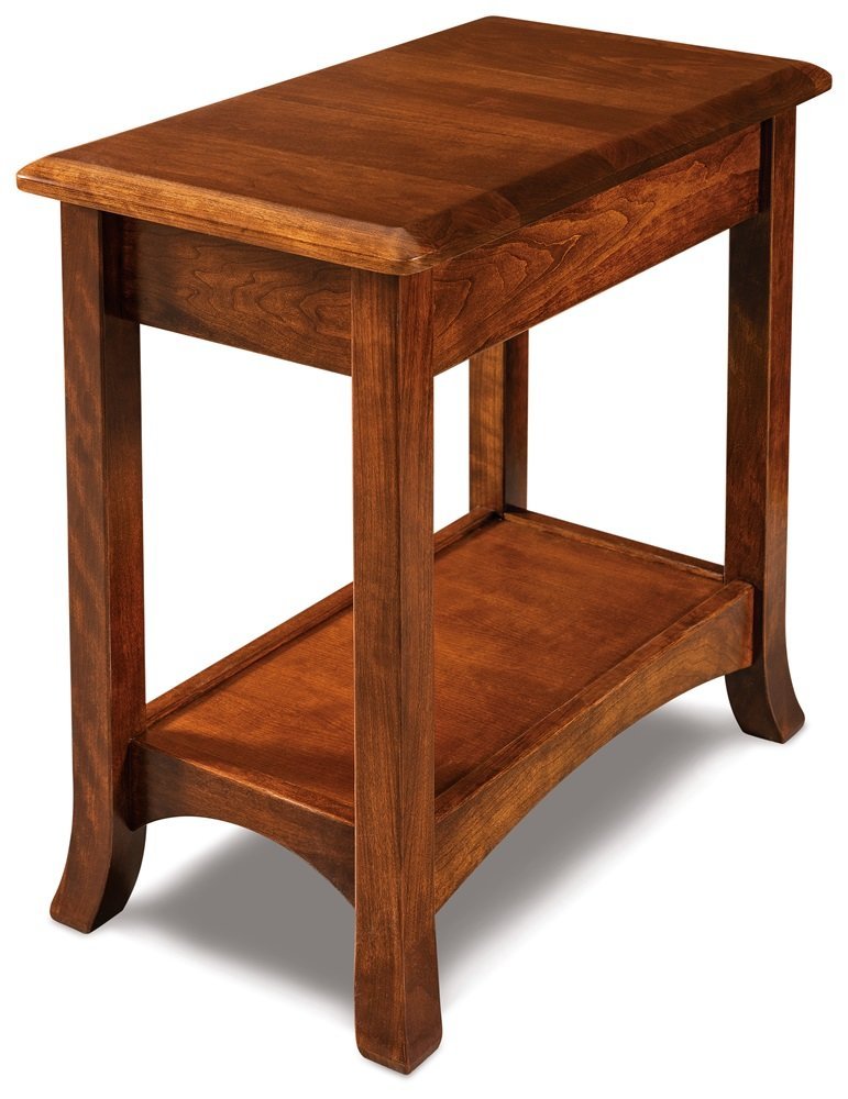 Marvel Open Chair Side End Table from DutchCrafters Amish Furniture