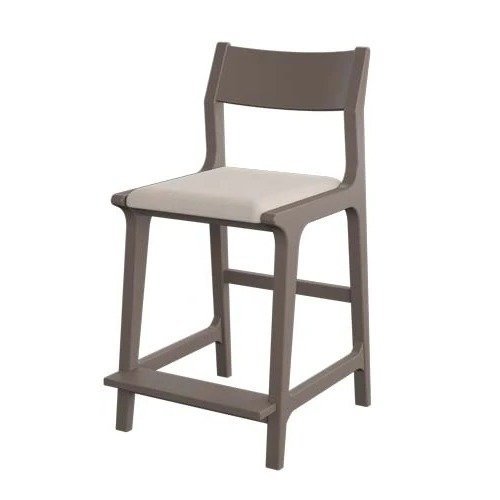 Mid-Century Poly Outdoor Barstool from DutchCrafters Amish Furniture