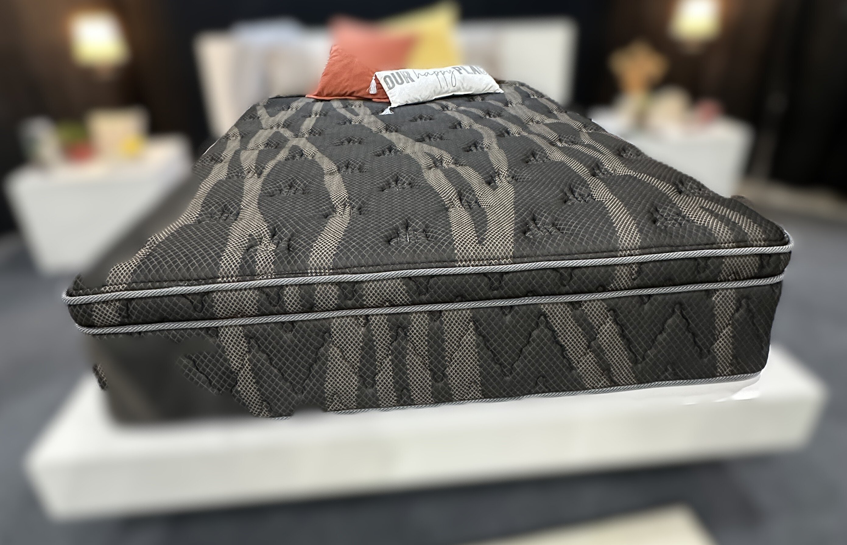 Plush Hybrid Mattress with Latex and Pocketed Coils | Made in the USA