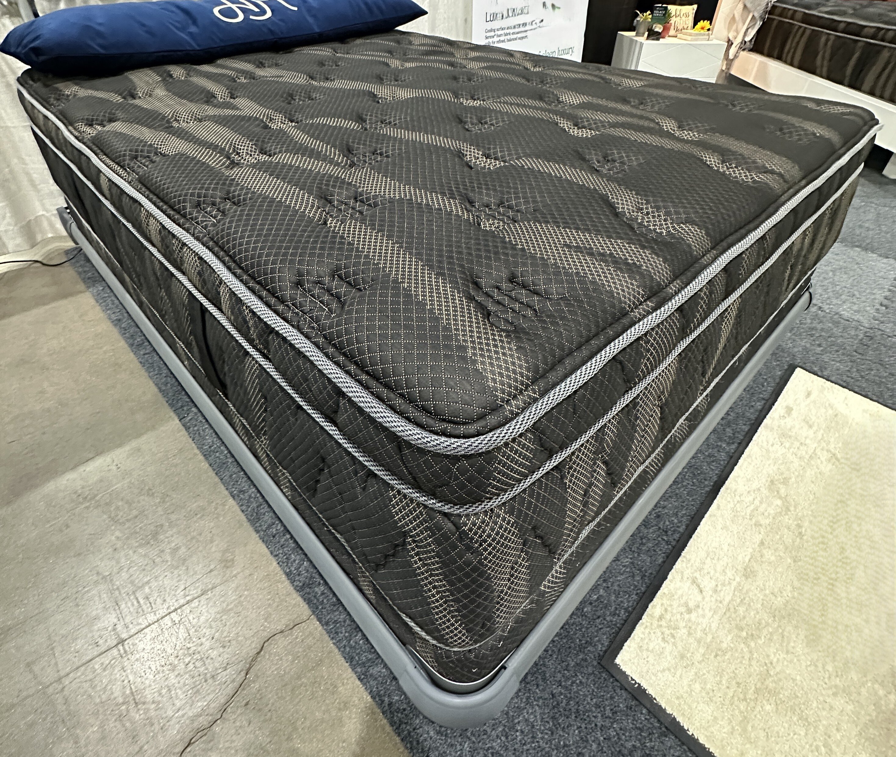 Plush Hybrid Mattress with Latex and Pocketed Coils | Made in the USA
