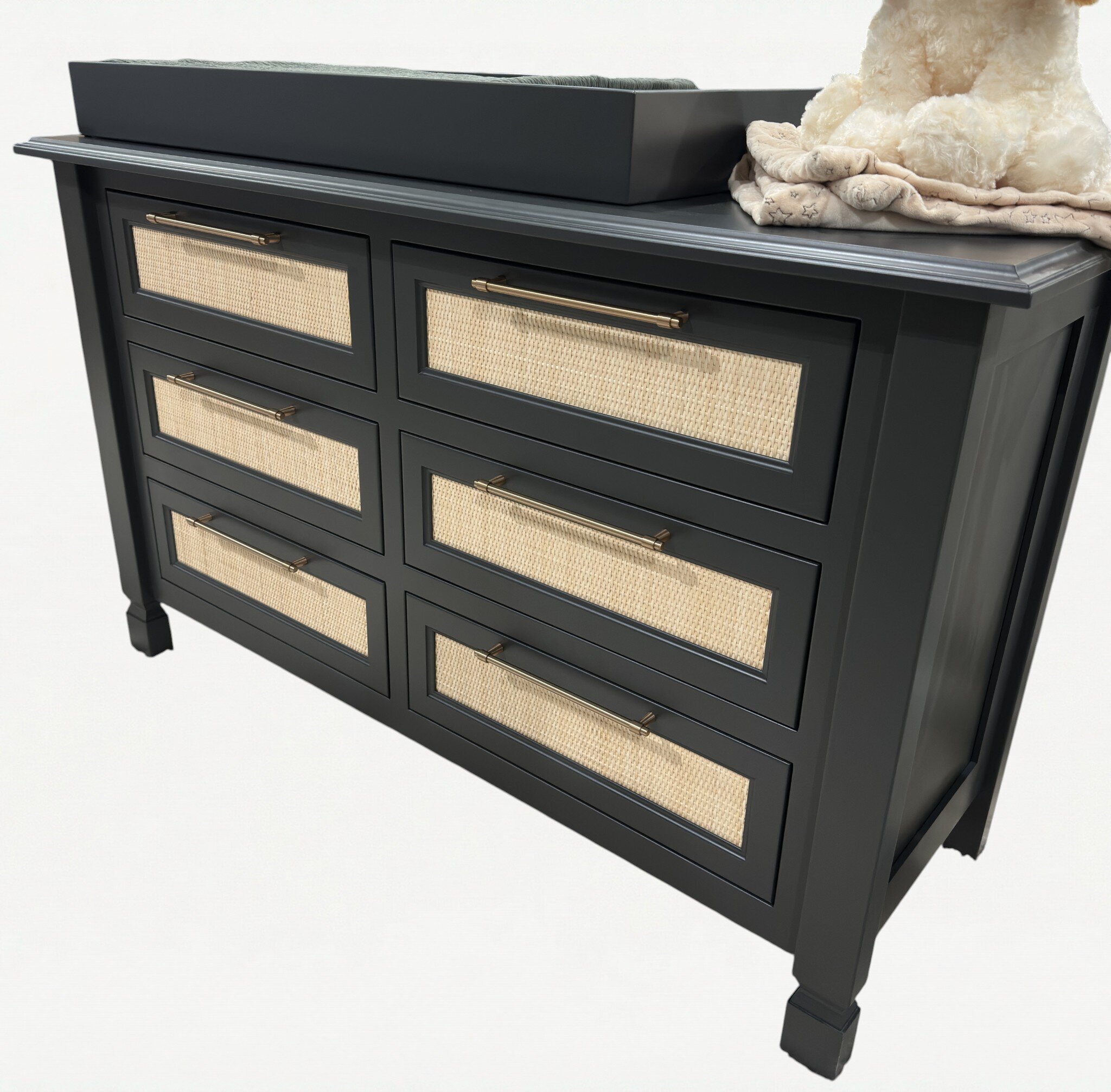 black dresser with cane webbing Amish Juniper 6-Drawer diy wicker dresser makeover Size:0 (US 4-6) 2024 WORKWEAR APR Georgia Navy Mini Dress The partitioned storage allows