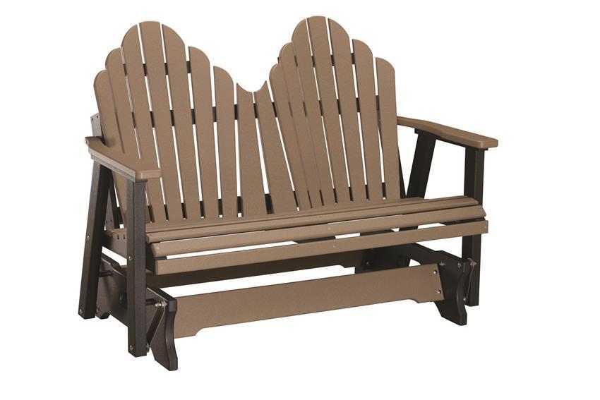 Berlin Gardens Poly Cozi-Back Glider Bench from DutchCrafters Amish