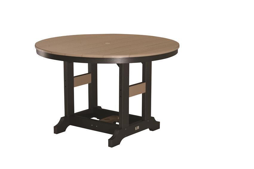 Berlin Gardens 48" Round Poly Dining Table from DutchCrafters Amish