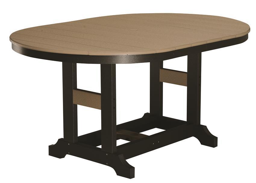Berlin Gardens Garden Classic Oblong Poly 44" x 64" Dining Height
