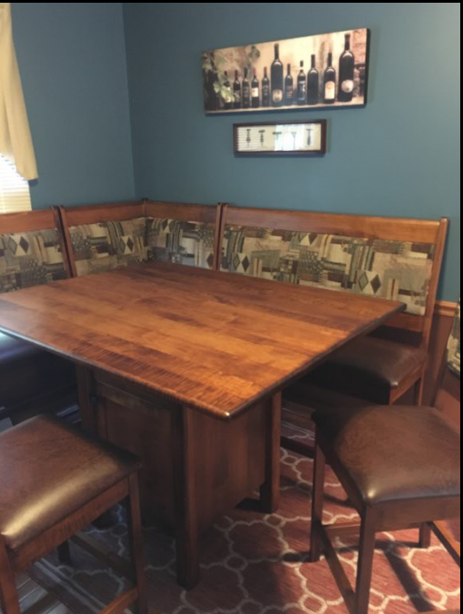 High Country Counter Height Nook Dining Set from DutchCrafters Amish