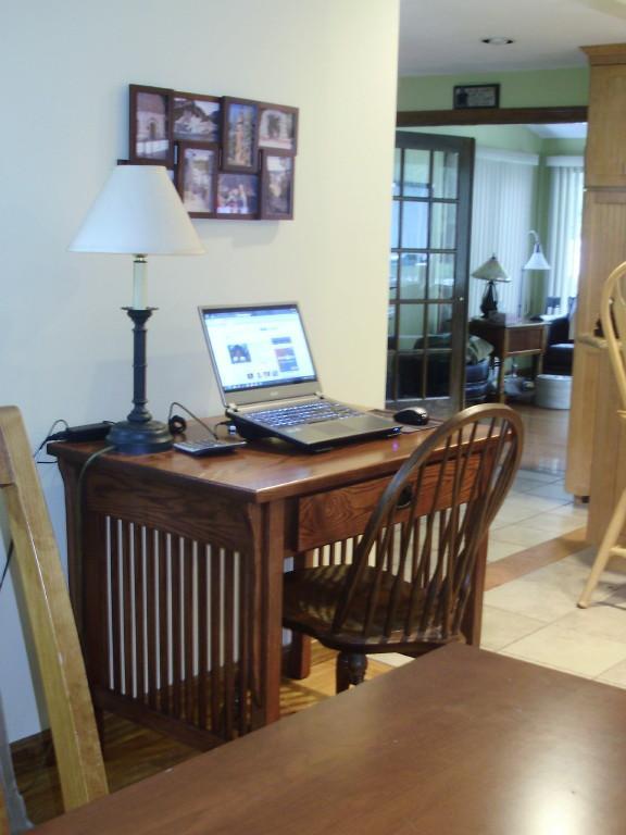 Small Arts and Crafts Computer Desk from DutchCrafters