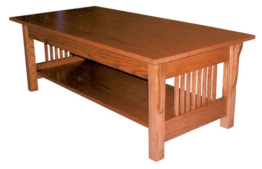 Prairie Mission Rectangular Coffee Table Amish Prairie Mission Rectangular Coffee Table - Prairie Mission Rectangular Coffee Table