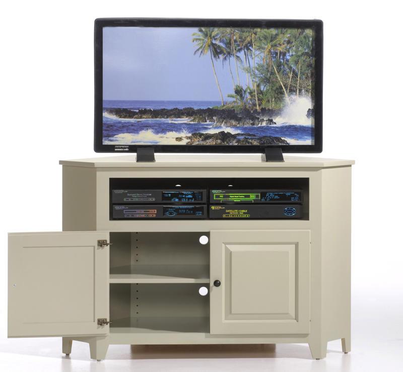 Unfinished Wood Corner Tv Stands Home Design Ideas Amish Economy Corner Tv Stand