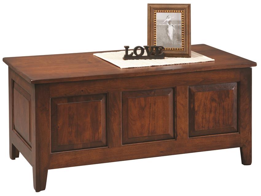Large Cherry Wood Shaker Hope Chest from DutchCrafters Amish Furniture