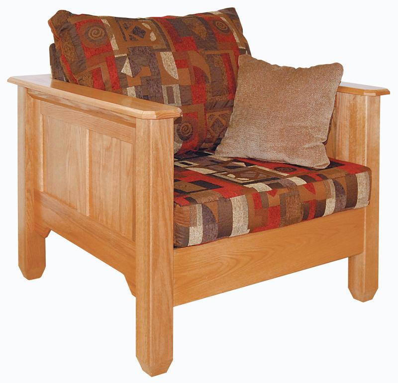 Amish Deluxe Shaker Lounge Chair