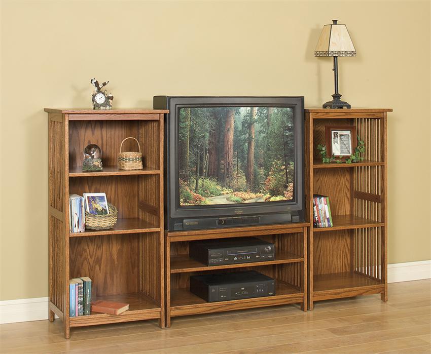Mission Entertainment Center Bookcase