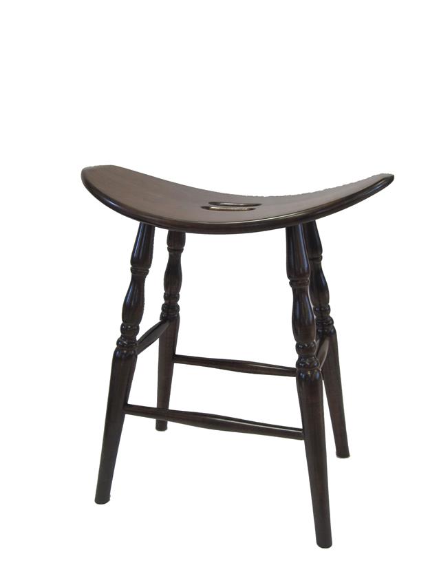 Ohio Saddle Barstool from DutchCrafters Amish Furniture