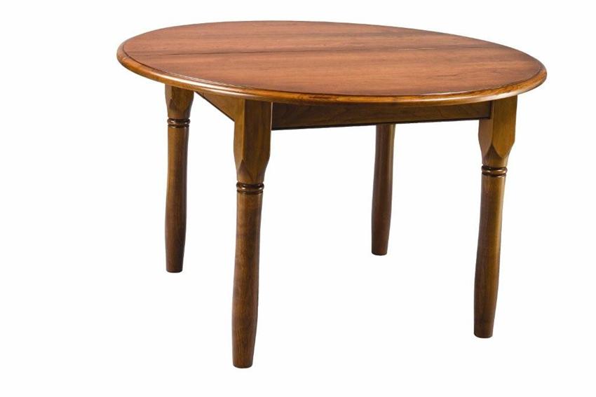 Amish Design Your Own Round Dining Leg Table