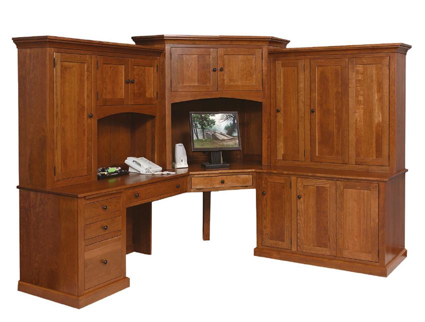 Amish Deluxe Mission Computer Desk