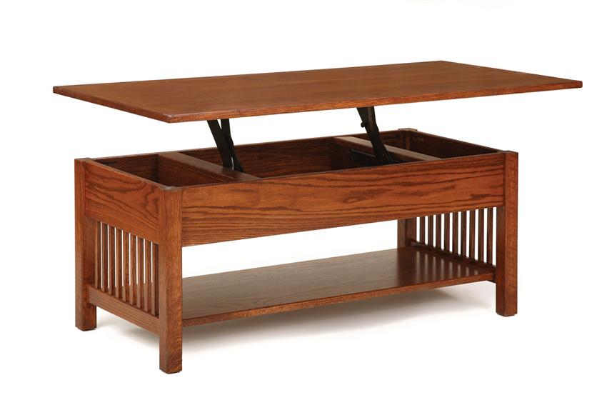 classic mission rectangular coffee table with lift top from classic mission rectangular coffee table with lift top from