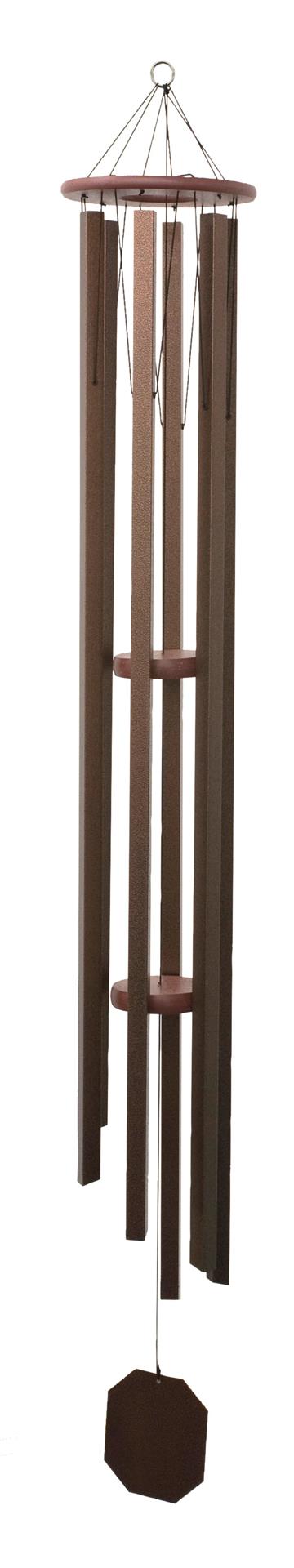 Bronze Grandfather Clock Wind Chime From Dutchcrafters Amish Furniture Amish Pacific Winds Grandfather Clock Wind Chime