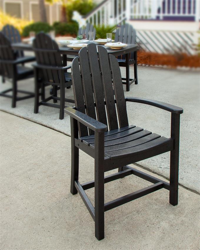 Polywood Adirondack Dining Chair Dutchcrafters Amish Furniture Polywood Adirondack Dining Chair