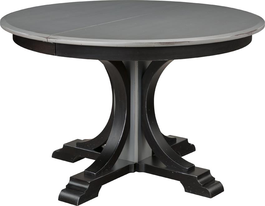 Verona Single Pedestal Dining Table By Keystone