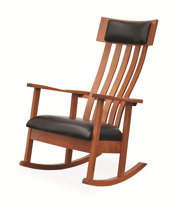 Amish Modern London Rocking Chair From Dutch Crafters Amish Modern London Rocking Chair From Dutch Crafters