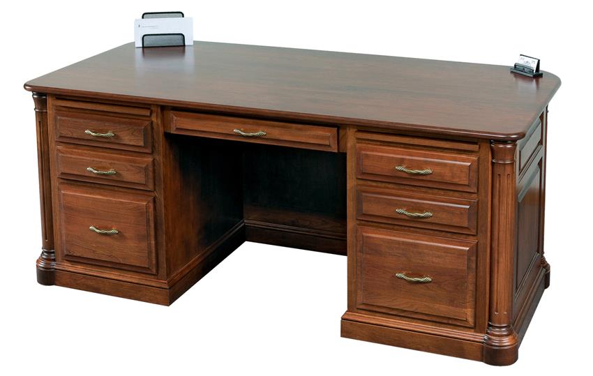 Jefferson Executive Desk from DutchCrafters Amish Furniture