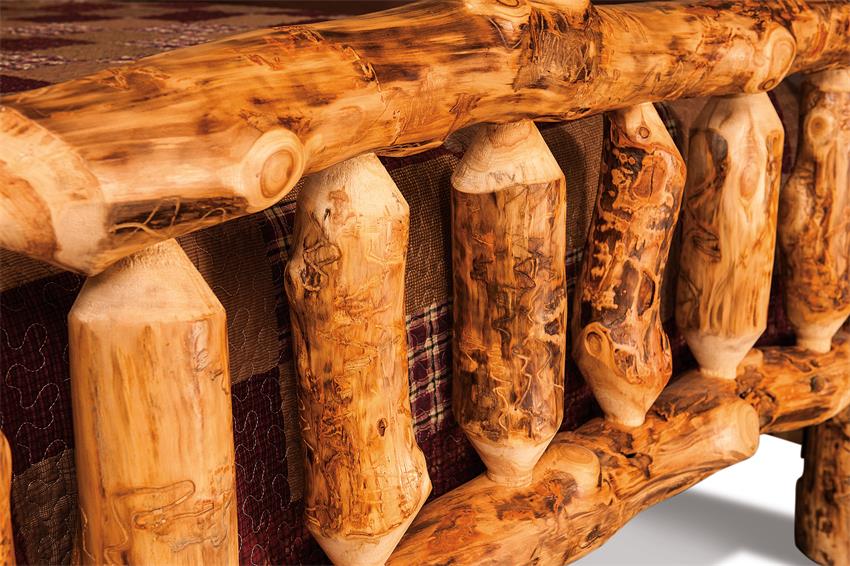 Amish Rustic Log Cabin Canopy Bed - Amish Rustic Log Cabin Canopy Bed