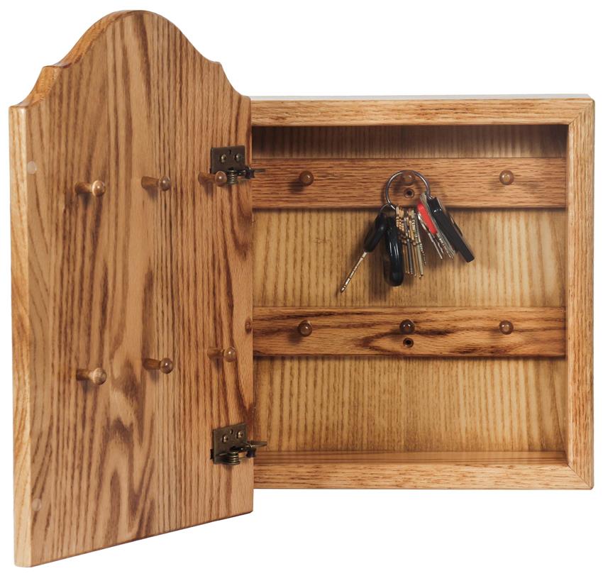 Wooden Key Cabinets Image And Shower Mandra Tavern Com Amish Hardwood Key Cabinet With Rose Door