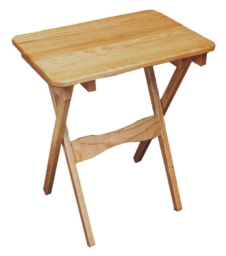 Wooden Tv Dinner Table Designs Amish Hardwood Folding Tv Tray Set