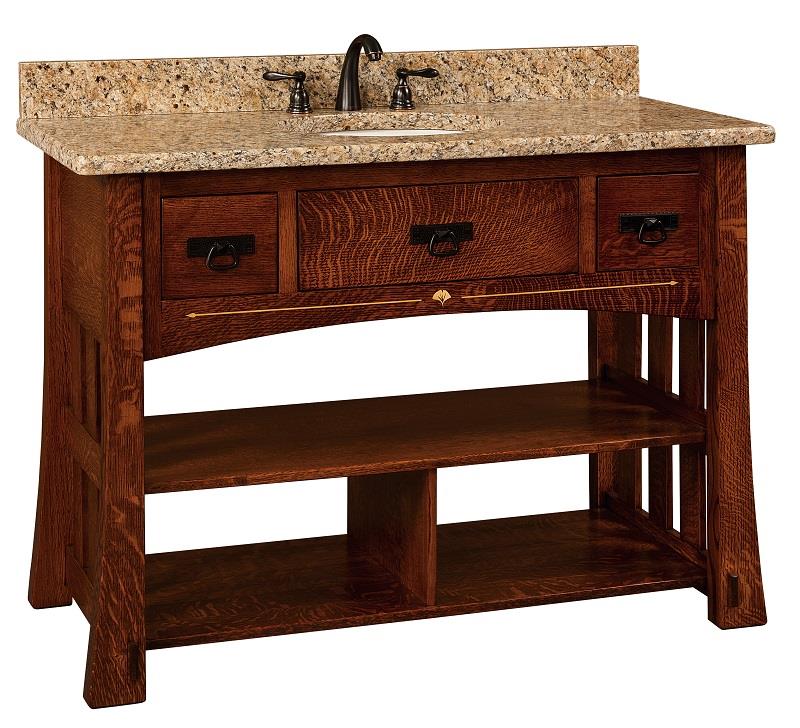 Single Bathroom Vanity Cabinets 49" mesa mission single bathroom vanity cabinet with inlays Single Bathroom Vanity Cabinets 49" mesa mission single bathroom vanity cabinet with inlays