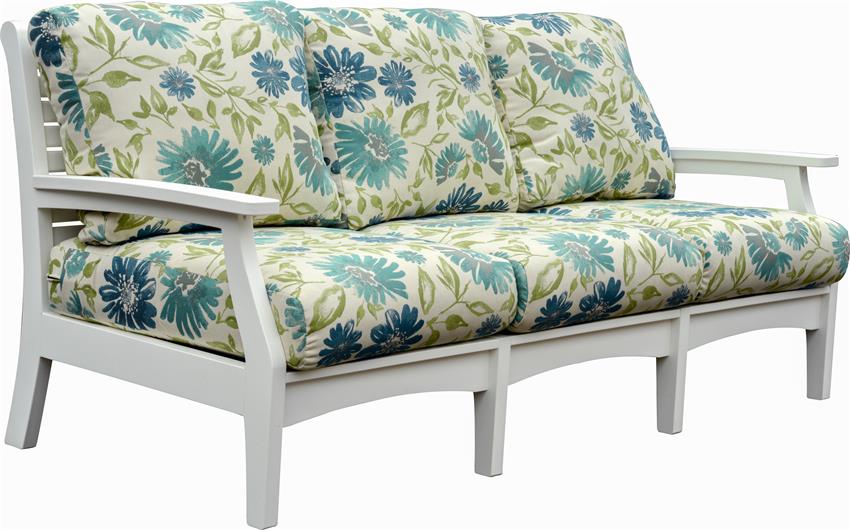 Berlin Gardens Classic Terrace Poly Outdoor Sofa from DutchCrafters
