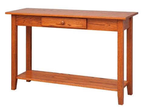 Amish Modern Shaker Sofa Table
