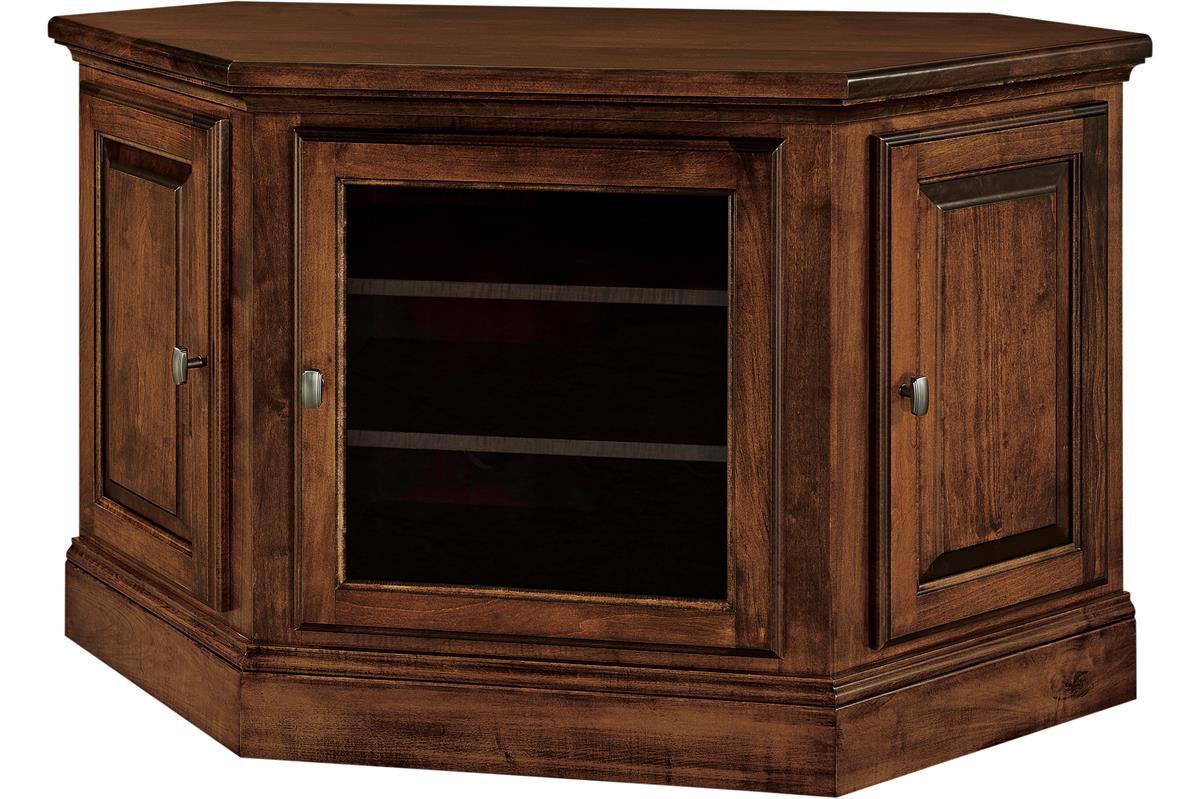 Amish Kincade Corner TV Stand