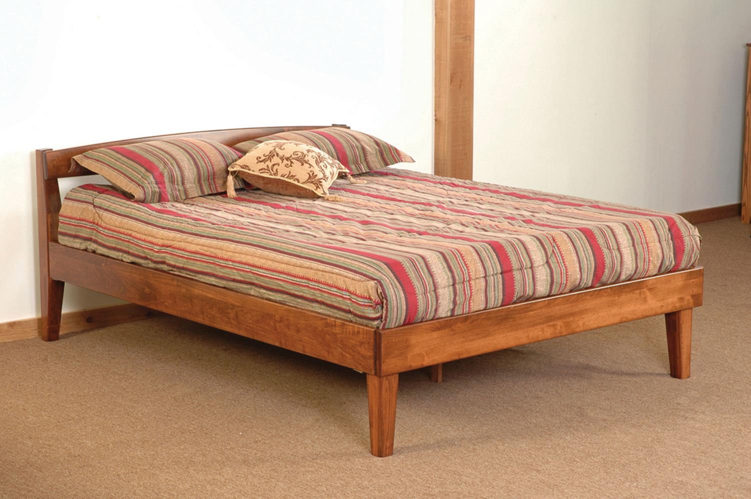 mid century shaker platform bed from dutchcrafters amish furniture mid century shaker platform bed from dutchcrafters amish furniture
