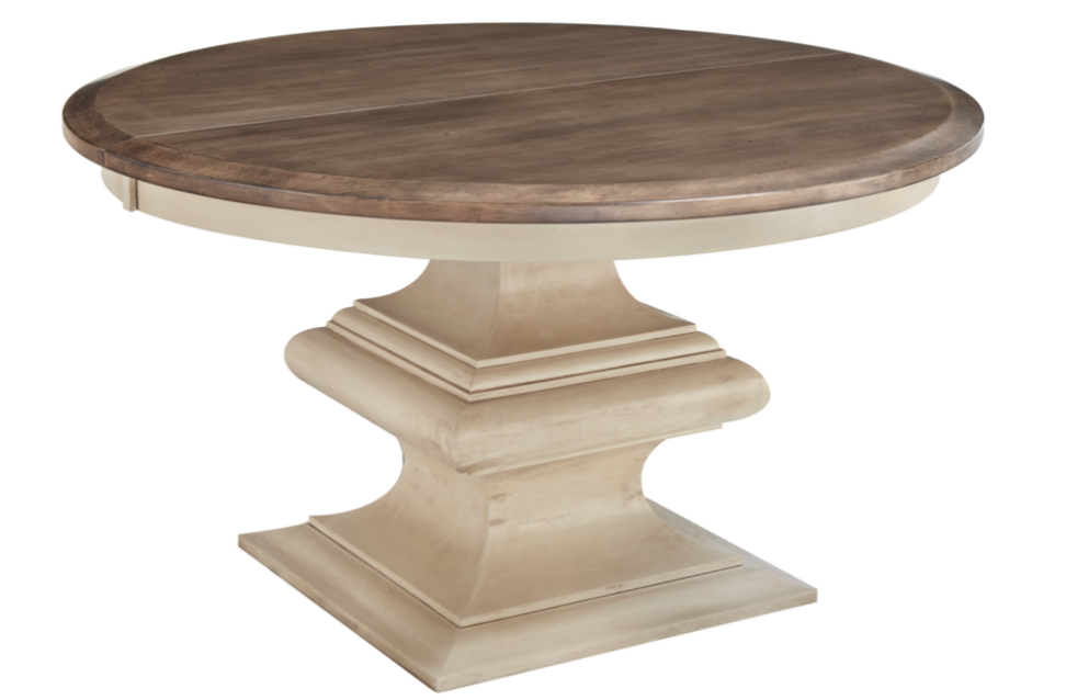 Amish Pedestal Dining Tables Dutchcrafters