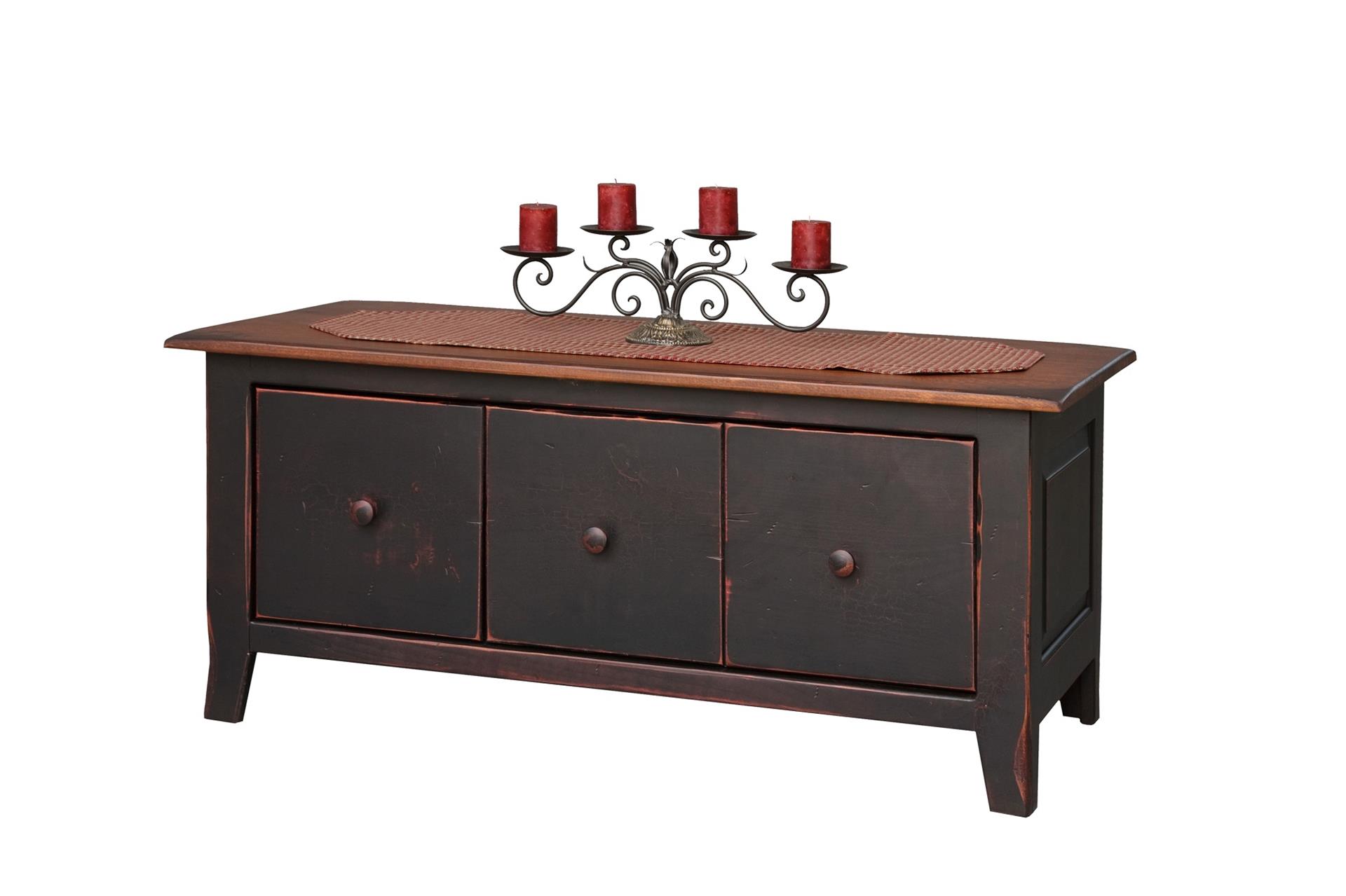 Honey Brook Coffee Table Chest With Drawers