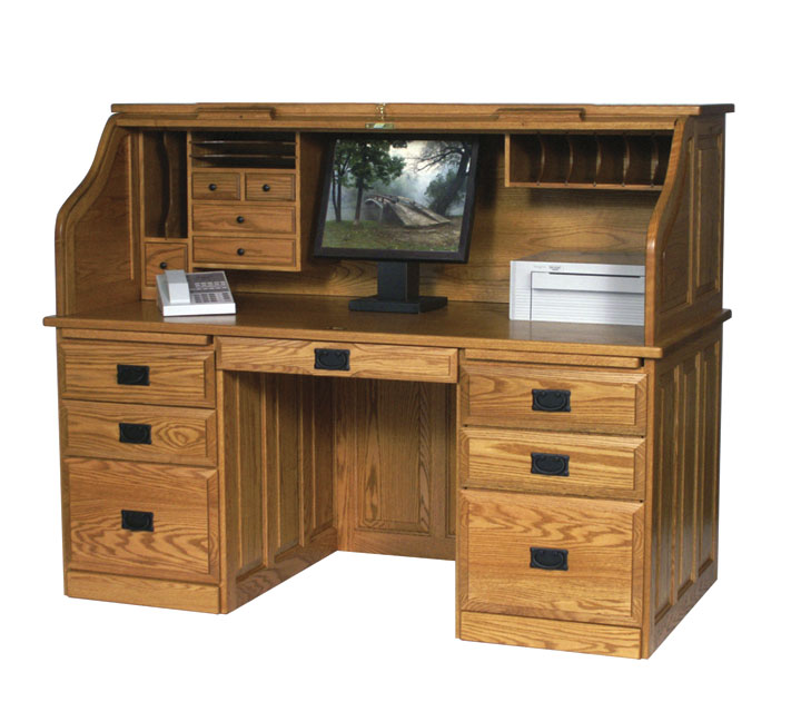 Mission Roll Top Desk