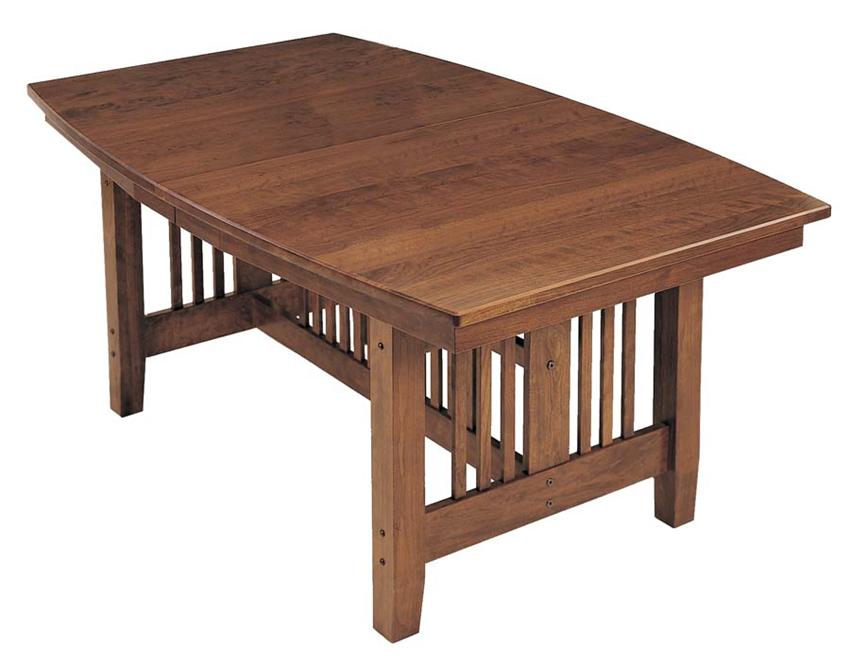 Keystone Lincoln Mission Dining Table from DutchCrafters Amish