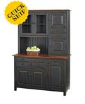 Amish Pine Hoosier Hutch from DutchCrafters Amish Furniture